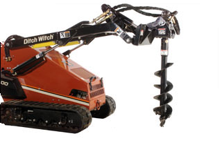 MINI SKIDSTEER POSTHOLE ATTACHMENT